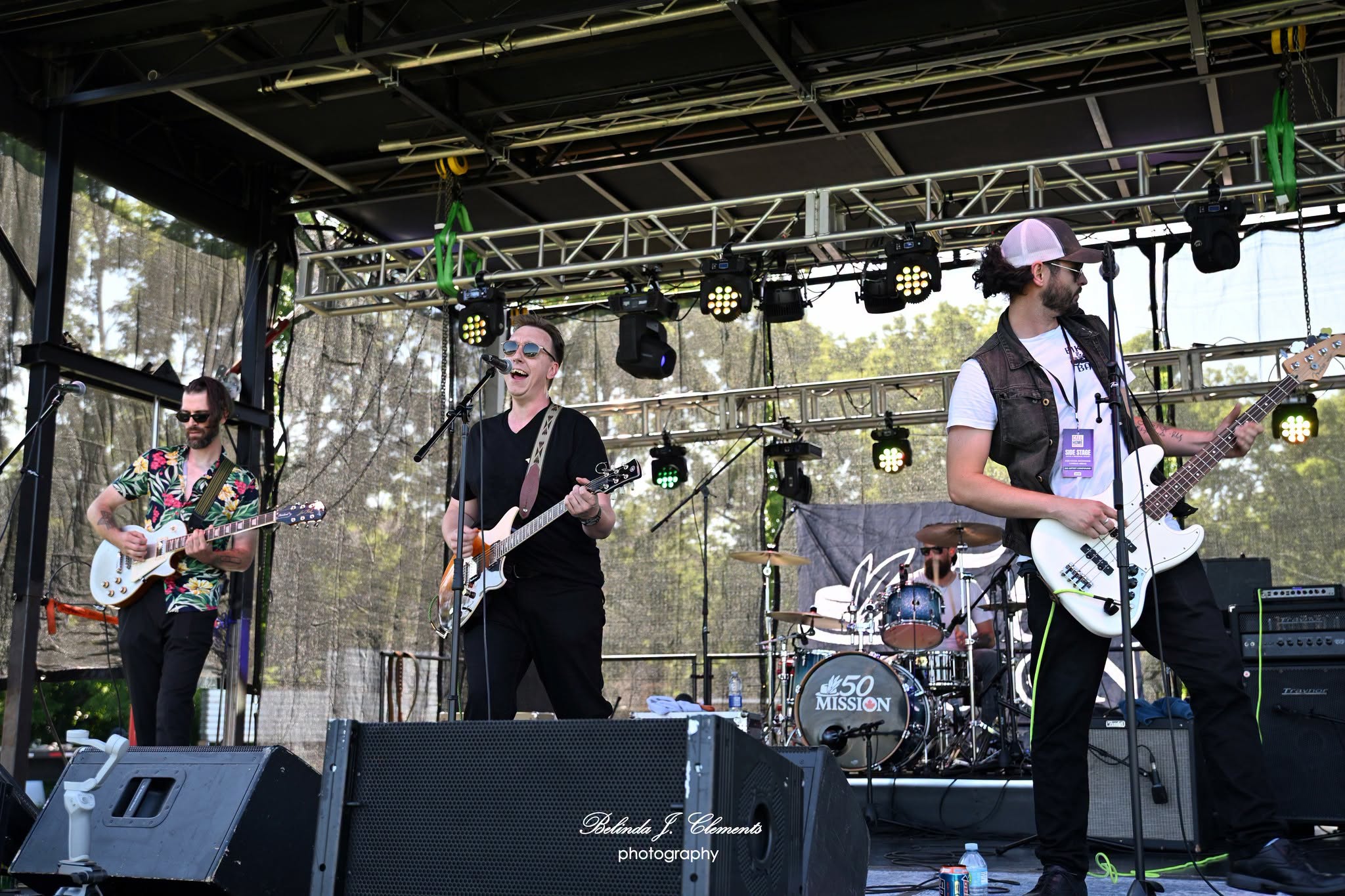 Hey Brother performing on the Home Side Stage at Call Home Music Festival